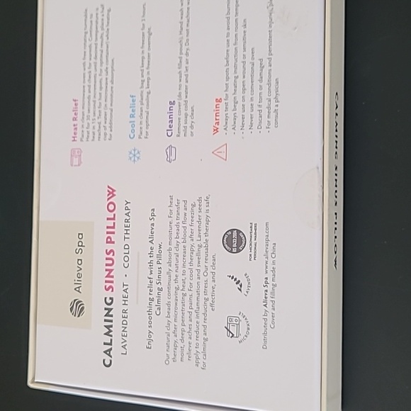 Alieva Spa calming sinus pillow - Picture 2 of 4